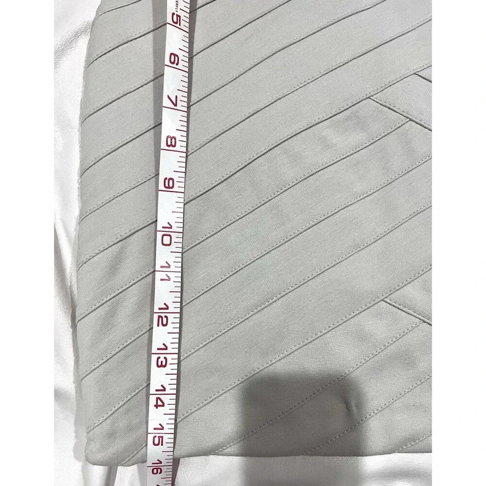 HeartSoul Bandage Style Mini Skirt Ivory Stretch Y2K Sz Small Side Zip 16”